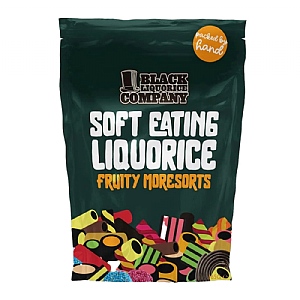 Black Liquorice Company Fruity Moresorts Liquorice 165g