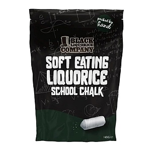 Black Liquorice Company Dutch Liquorice School Chalk 180g
