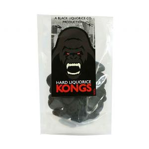 Black Liquorice Company Hard Liquorice Kongs 165g