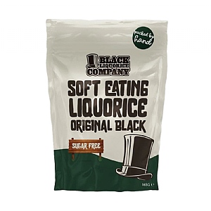 Black Liquorice Company Sugar Free Liquorice 165g
