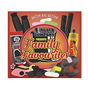 Black Liquorice Company Liquorice Family Favourites 360g