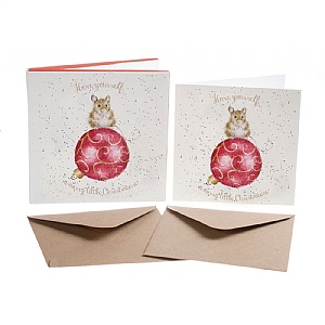 Wrendale 'Christmouse' Mouse Christmas Card Box Set