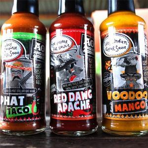 Angus & Oink Hot Sauce Gift Pack 3 x 150ml