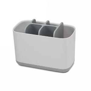 Joseph Joseph Easy-Store Toothbrush Caddy White & Grey