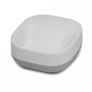 Joseph Joseph Slim Compact Soap Dish White & Grey