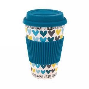 Cambridge A Friend Loves You Bamboo Eco Travel Mug