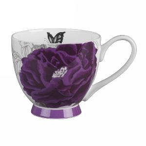 Portobello Sandringham Peony Fine Bone China Mug