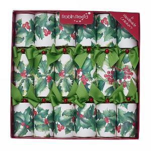 Robin Reed Sherwood 12" Christmas Crackers Pack of 6