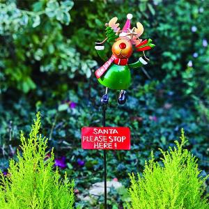 Santa Claus Ornamental Stake