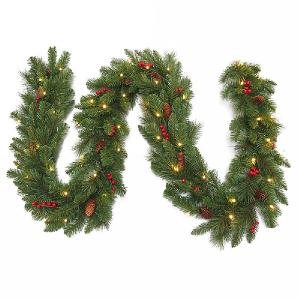 9ft x 12" Pre-Lit Everyday Garland