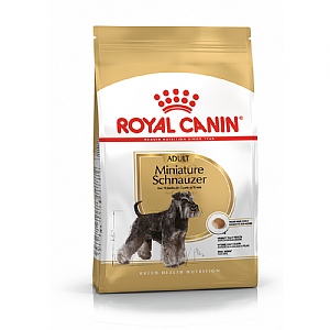 Royal Canin Breed Health Nutrition Mini Schnauzer Dry Dog Food - Adult (3kg)