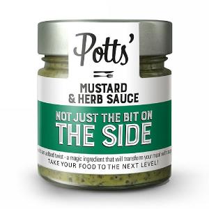 Potts Mustard & Herb Sauce 230g