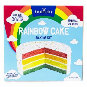 Bakedin Rainbow Cake Kit 1000g