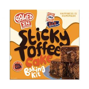 Bakedin Sticky Toffee Cake Kit 730g