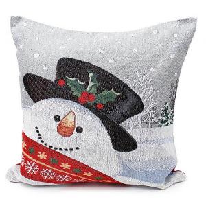 Peggy Wilkins Frosty Snowman Christmas Complete Cushion