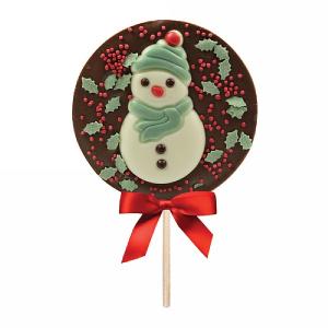 Bon Bon's Gourmet Snowman Holly Lolly 50g
