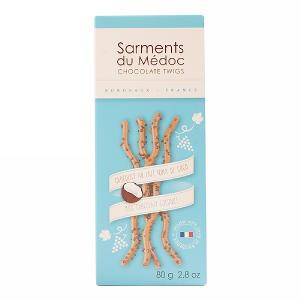 Sarments Du Medoc Coconut & Dark Chocolate Twigs 80g