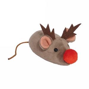 Grumpy Cat Plush Reindeer Mouse Toy