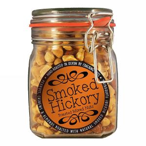 Cracking Nuts Smoked Hickory Mixed Nuts Jar 1kg