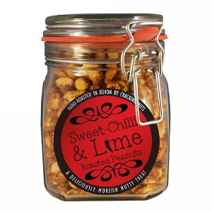Cracking Nuts Chilli & Lime Peanuts Jar 1kg