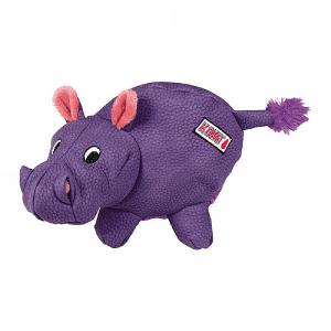 Kong Phatz Hippo Dog Toy - Medium