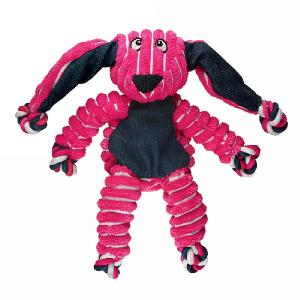 Kong Floppy Knots Bunny Dog Toy - Small/Medium