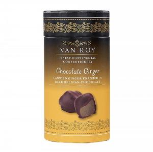 Van Roy Dark Chocolate Ginger 130g