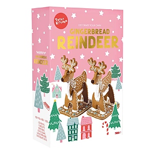 Treat Kitchen Decorate Your Own Gingerbread Reindeer Kit 750g