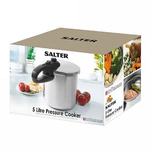 Salter 5L Aluminium Pressure Cooker