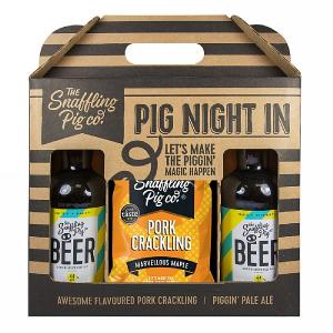 Snaffling Pig Pig Night In Marvellous Maple Gift Pack