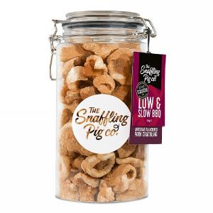 Snaffling Pig Low & Slow BBQ Pork Crackling Gift Jar