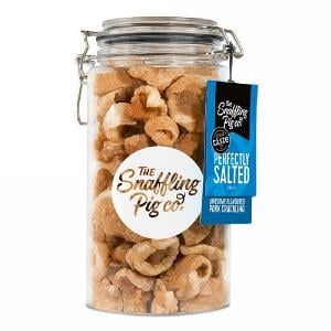 Snaffling Pig Perfectly Salted Pork Crackling Gift Jar