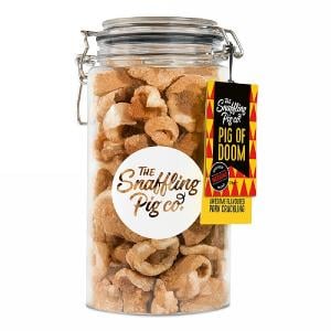 Snaffling Pig Pig Of Doom Pork Crackling Gift Jar