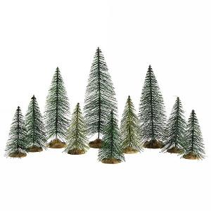 Lemax Needle Pine Trees (Set of 10)