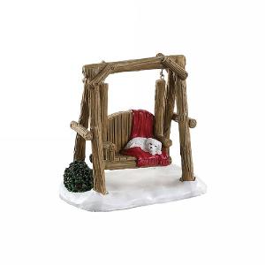 Lemax Rustic Log Swing