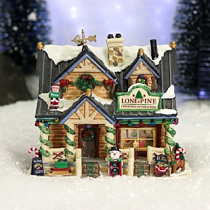 Lemax Lone Pine Christmas Shop