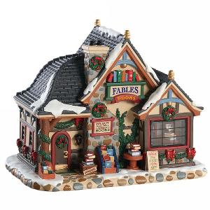 Lemax Fables Bookstore