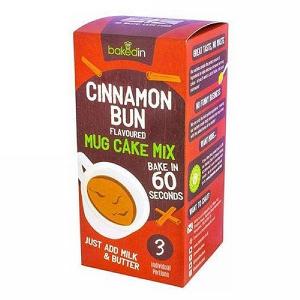 Bakedin 3 Pot Cinnamon Bun Mug Cake Mix