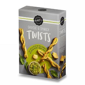 Arden's Gruyere & Spinach Cheese Twists 120g