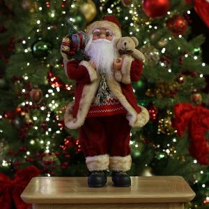 Standing Christmas Jumper Santa Figure 40cm