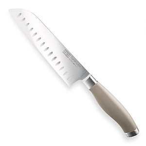 Taylors Eye Witness Syracuse Soft Grip Santoku Knife Grey 18cm