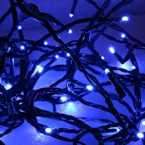 240 Blue LED Christmas Twinkle Lights