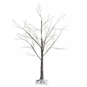180cm Warm White LED Brown Birch Twig Tree