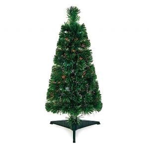 Premier 80cm Slim Fibre Optic Crystal Tip Tree