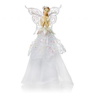 Premier White Angel Tree Topper 23cm