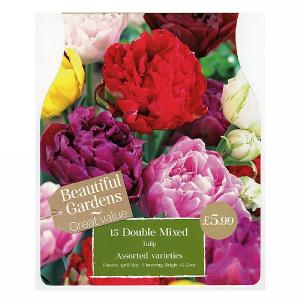 Tulip Mixed Doubles (15 Bulbs)