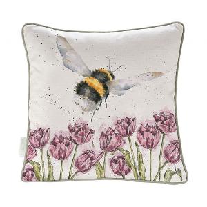 Wrendale 'Flight of the Bumblebee' Bee Cushion 40cm