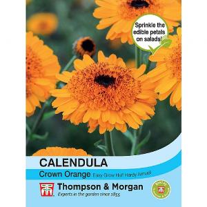 Thompson & Morgan Calendula Crown Orange 