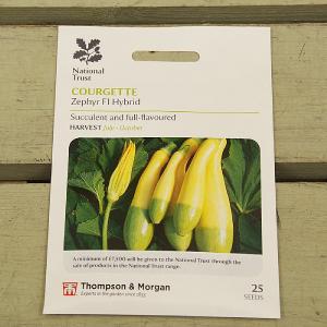 Thompson & Morgan National Trust Courgette Zephyr F1 Hybrid