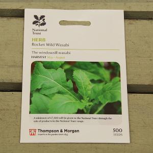 Thompson & Morgan National Trust Herb Rocket Wild Wasabi